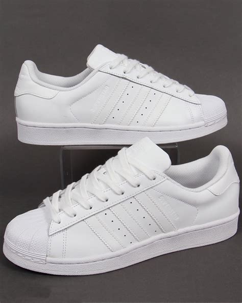 Adidas white superstar